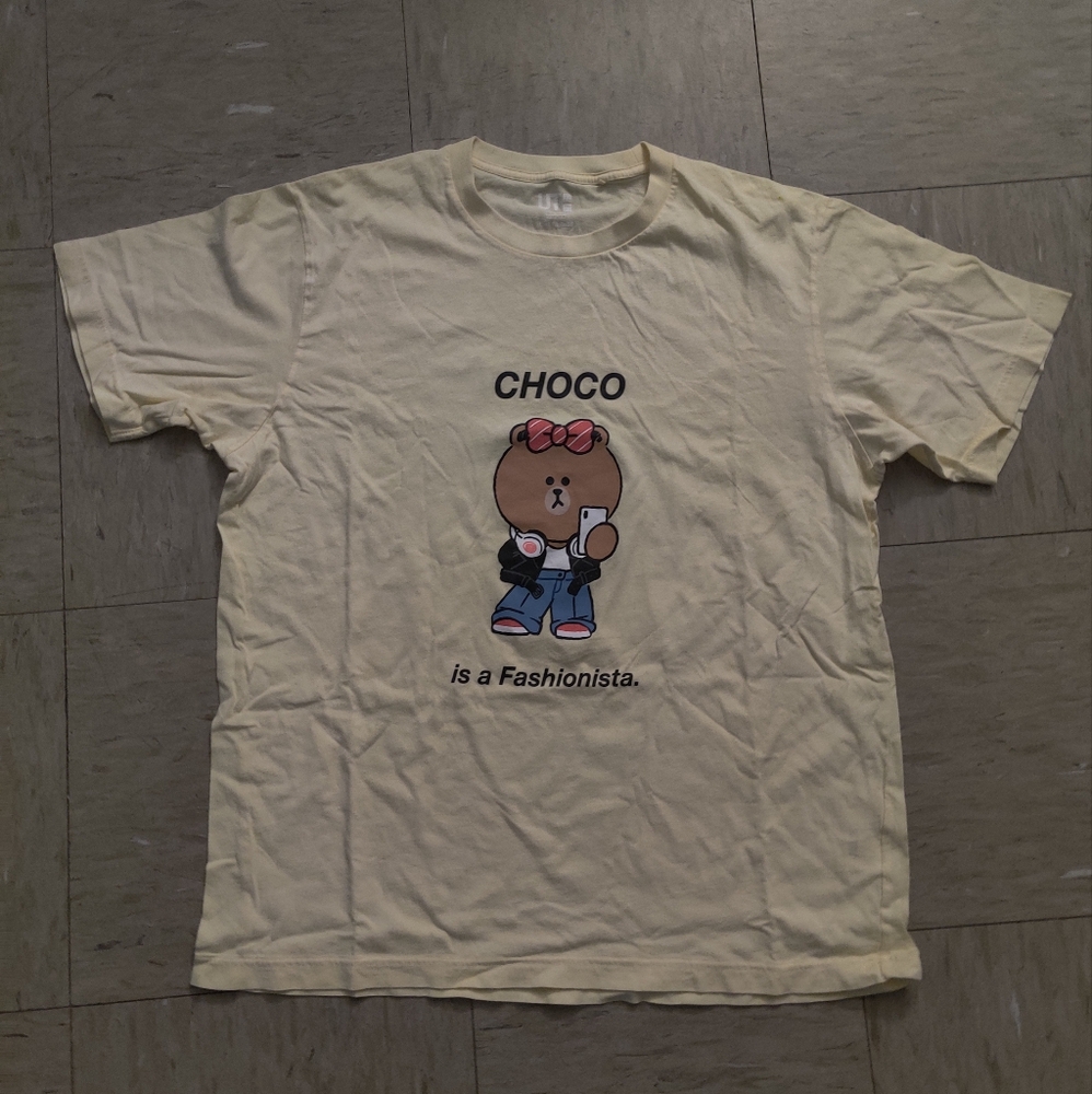 Uniqlo Cute Graphic Tee L